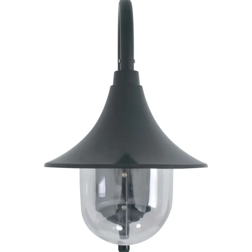 Luminaires-vidaXL 44213 applique jardin E27 42 cm aluminium Vert foncé