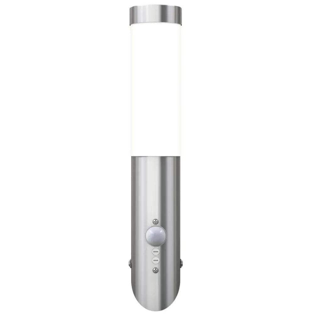 Luminaires-vidaXL Applique murale design avec détecteur, inclinée