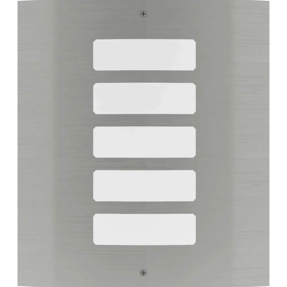 vidaXL Applique murale design en métal (lot de 2)
