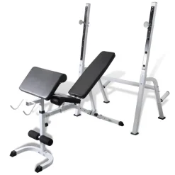 Entraînement & Fitness-vidaXL Banc de musculation multifonction
