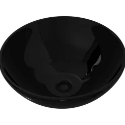 vidaXL Bassin d'évier rond céramique pour salle de bain