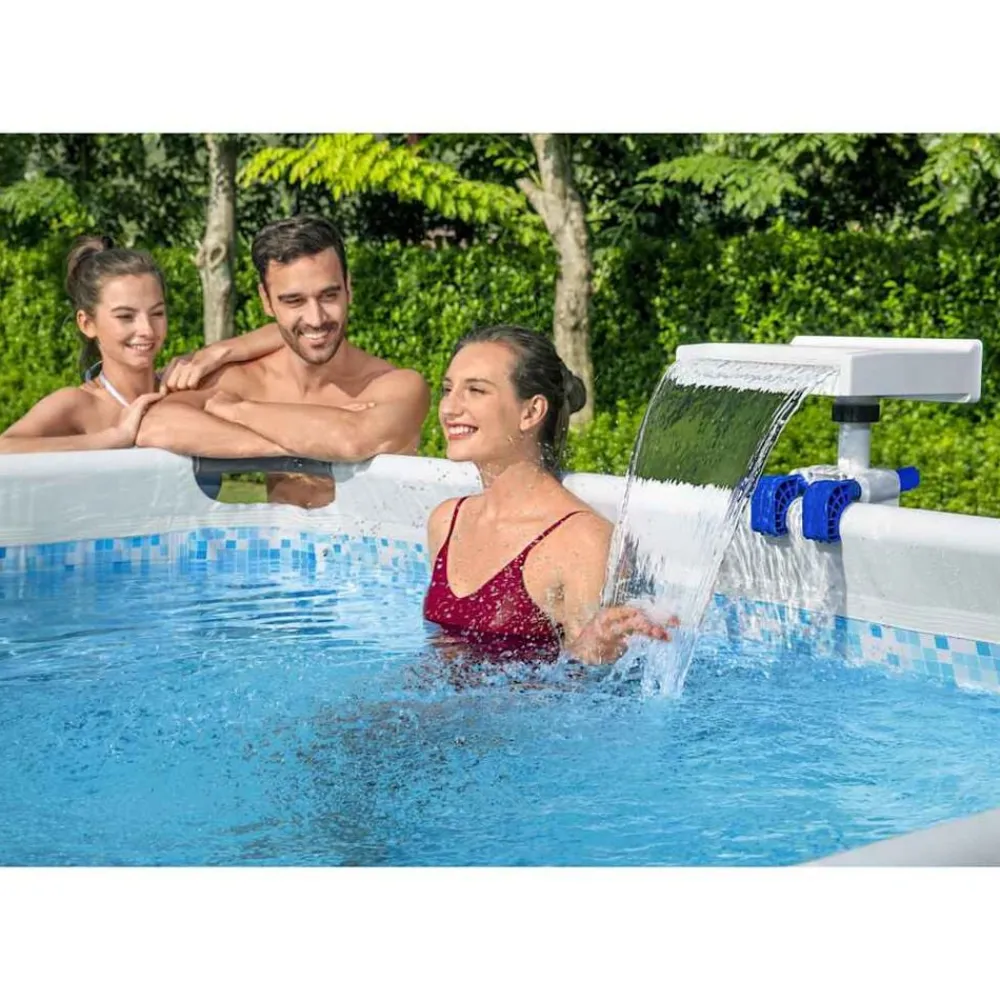 Piscine & Spa-vidaXL Bestway Cascade à LED apaisante Flowclear