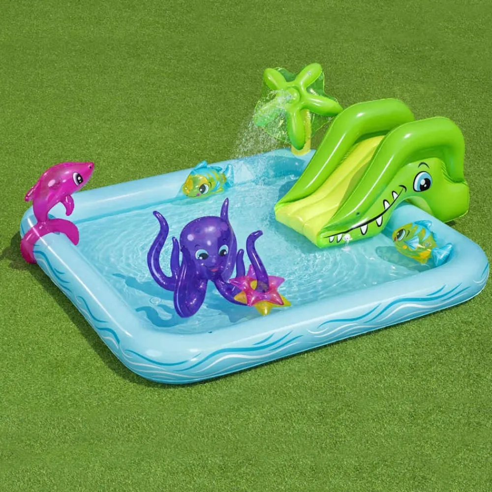 vidaXL Bestway Centre jeu d'aquarium fantastique 239x206x86 cm