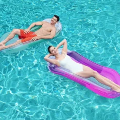 vidaXL Bestway Chaise longue gonflable de piscine Aqua Lounge