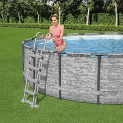Piscine & Spa-vidaXL Bestway Échelle de piscine à 4 marches Flowclear 122 cm
