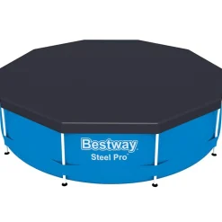 vidaXL Bestway Couverture de piscine Flowclear 305 cm