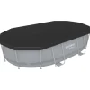 vidaXL Bestway Couverture de piscine Flowclear 418x230 cm