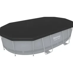 vidaXL Bestway Couverture de piscine Flowclear 418x230 cm