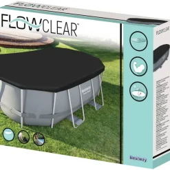 vidaXL Bestway Couverture de piscine Flowclear 418x230 cm