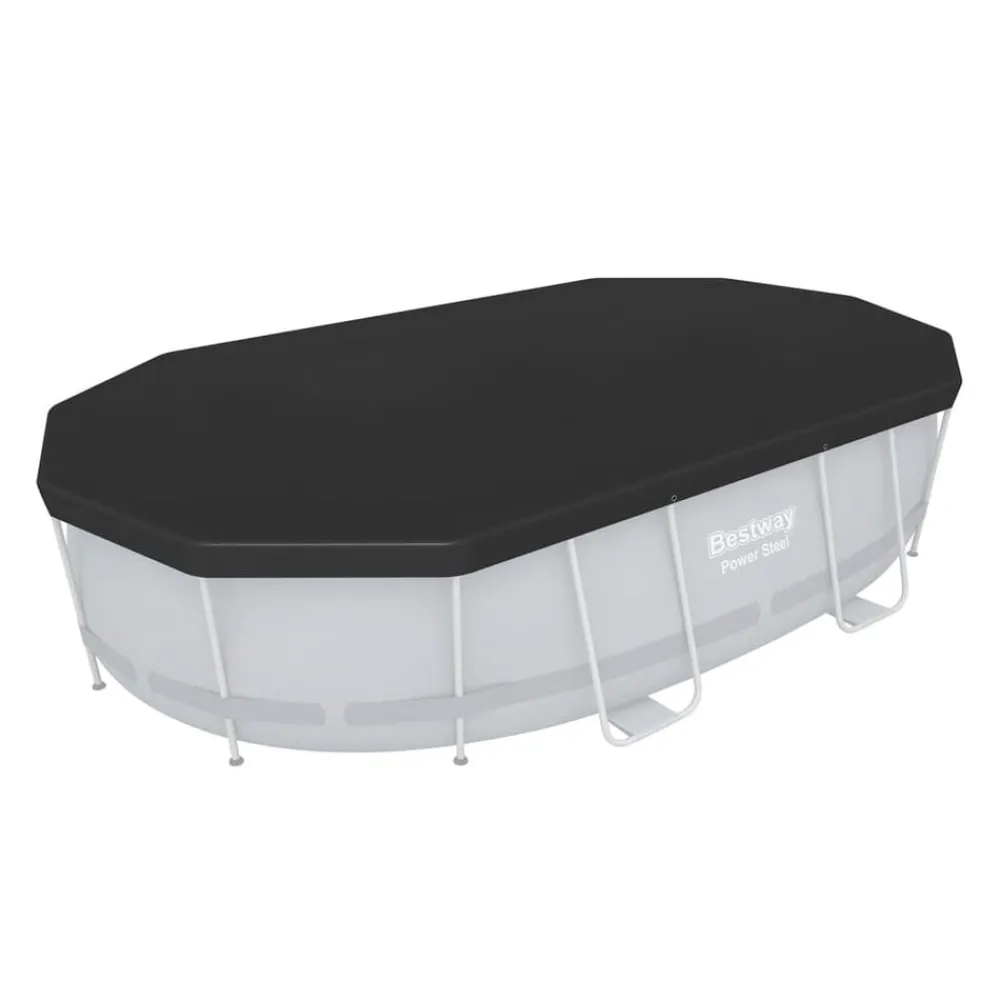 Piscine & Spa-vidaXL Bestway Couverture de piscine Flowclear 418x230 cm