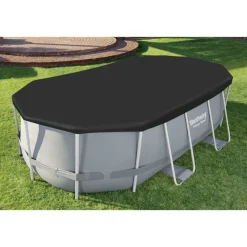 Piscine & Spa-vidaXL Bestway Couverture de piscine Flowclear 418x230 cm