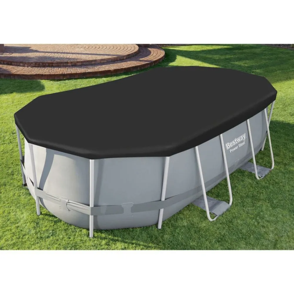 Piscine & Spa-vidaXL Bestway Couverture de piscine Flowclear 418x230 cm