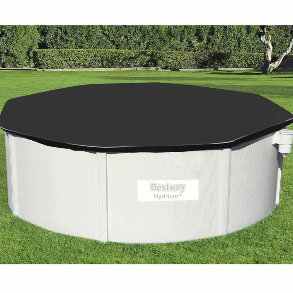 Piscine & Spa-vidaXL Bestway Couverture de piscine Flowclear 396 cm