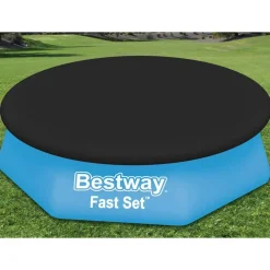 Piscine & Spa-vidaXL Bestway Couverture de piscine Flowclear Fast Set 240 cm