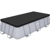 vidaXL Bestway Couverture de piscine Flowclear 404x201 cm
