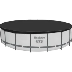 Foresterie & Exploitation Des Forêts|Piscine & Spa-vidaXL Bestway Couverture de piscine Flowclear Fast Set 555 cm
