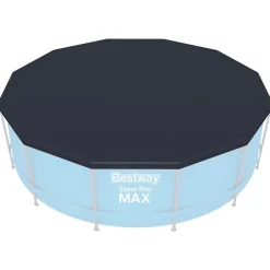 vidaXL Bestway Couverture de piscine Flowclear 366 cm