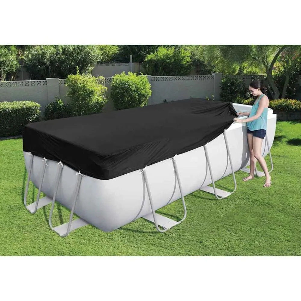 vidaXL Bestway Couverture de piscine Flowclear 269x179 cm