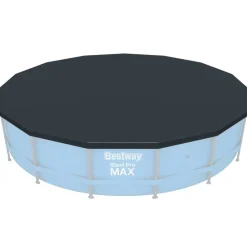 Piscine & Spa-vidaXL Bestway Couverture de piscine Flowclear 457 cm