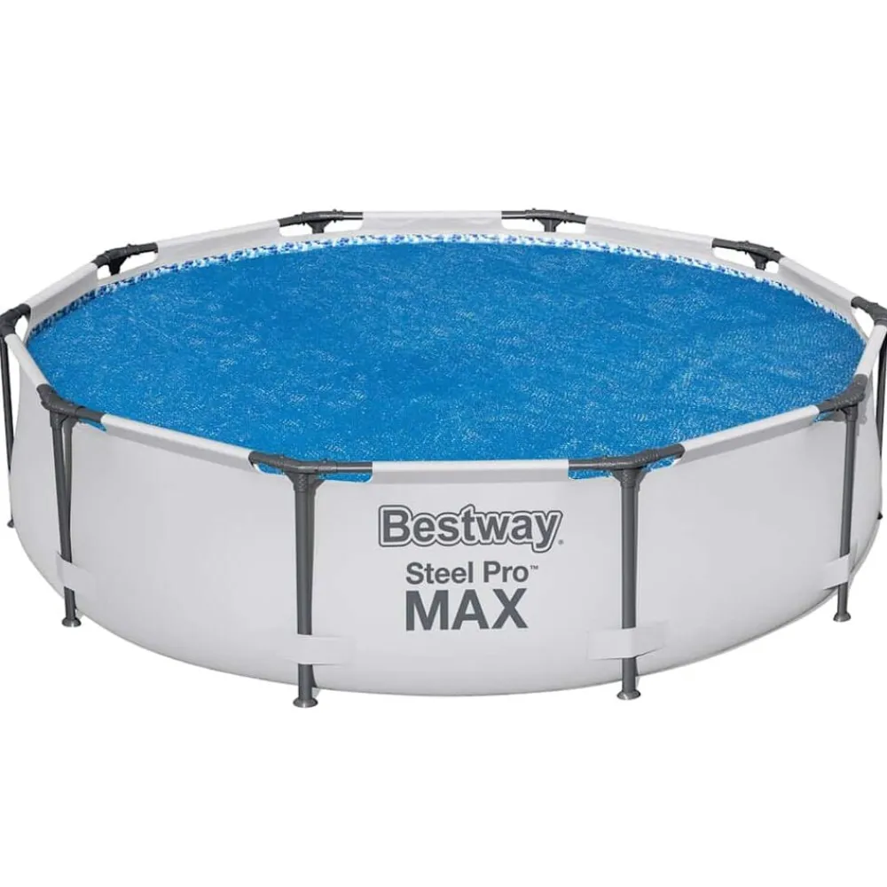 Piscine & Spa-vidaXL Bestway Couverture solaire de piscine Flowclear 305 cm