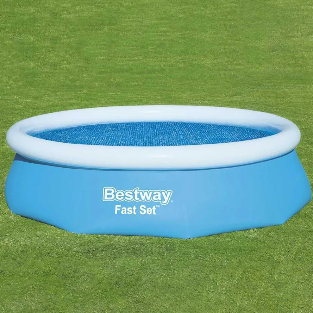 Piscine & Spa-vidaXL Bestway Couverture solaire de piscine Flowclear 305 cm