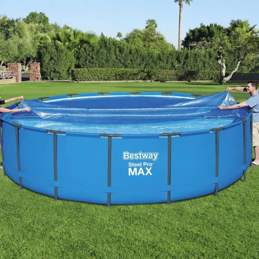 vidaXL Bestway Couverture solaire de piscine Flowclear 549 cm