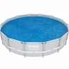 vidaXL Bestway Couverture solaire de piscine Flowclear 427 cm