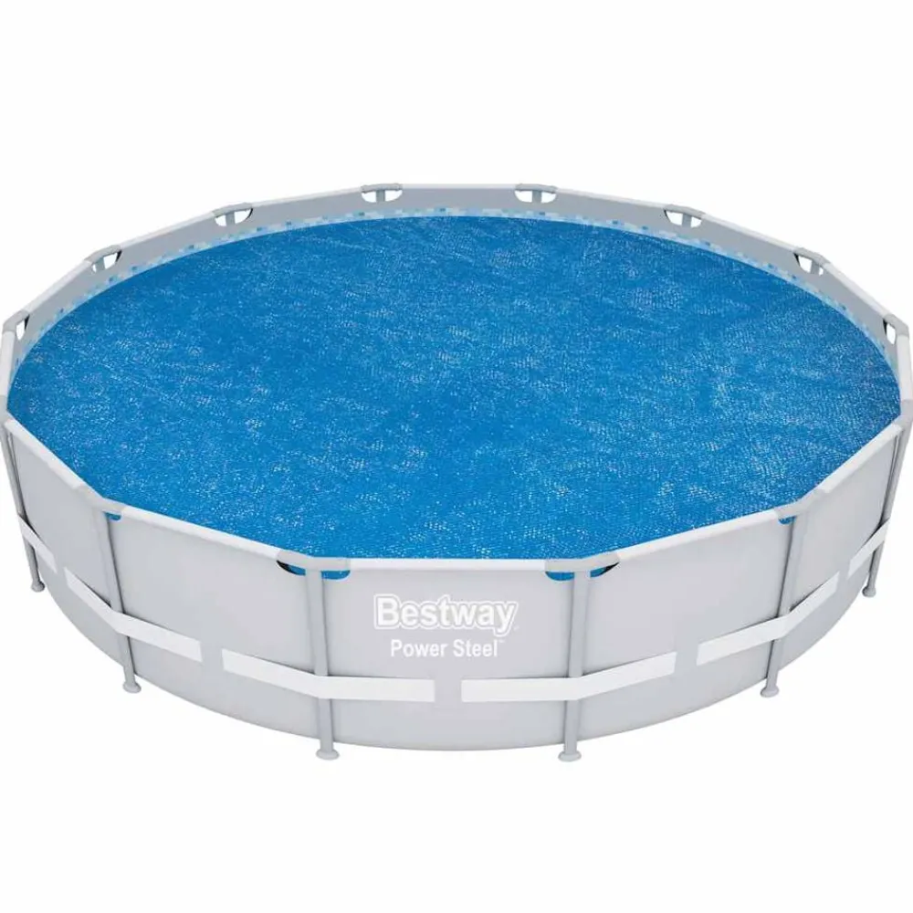 vidaXL Bestway Couverture solaire de piscine Flowclear 427 cm