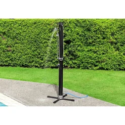 vidaXL Bestway Douche d'extérieur Solar Flow Noir 20 L