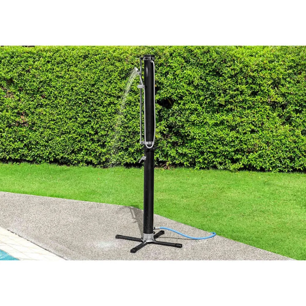 vidaXL Bestway Douche d'extérieur Solar Flow Noir 20 L