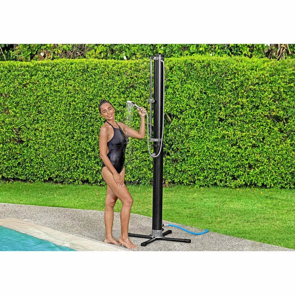 vidaXL Bestway Douche d'extérieur Solar Flow Noir 20 L