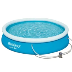 vidaXL Bestway Ensemble de piscine Fast Set 366x76 cm 57274