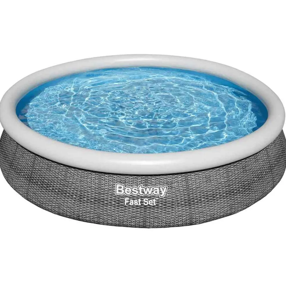 vidaXL Bestway Ensemble de piscine ronde 366x76 cm