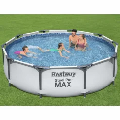 vidaXL Bestway Ensemble de piscine Steel Pro MAX 305x76 cm