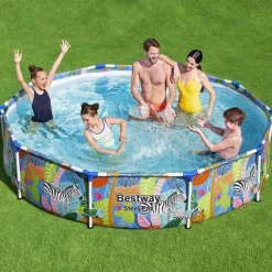 vidaXL Bestway Ensemble de piscine Steel Pro Cadre 305x66 cm