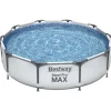 Piscine & Spa-vidaXL Bestway Ensemble de piscine Steel Pro MAX 305x76 cm