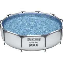 Piscine & Spa-vidaXL Bestway Ensemble de piscine Steel Pro MAX 305x76 cm