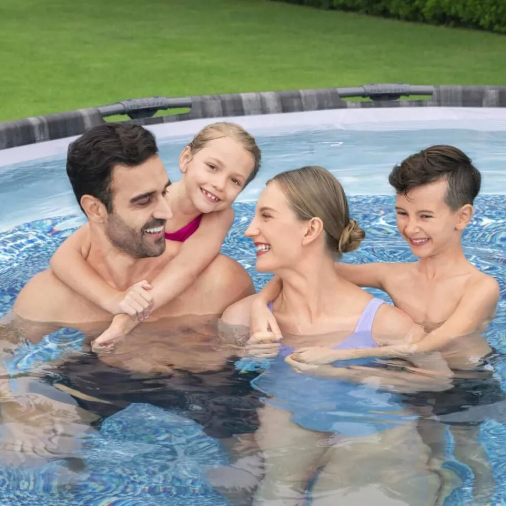vidaXL Bestway Ensemble de piscine ronde Steel Pro MAX 427x107 cm