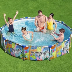 vidaXL Bestway Ensemble de piscine Steel Pro Cadre 305x66 cm