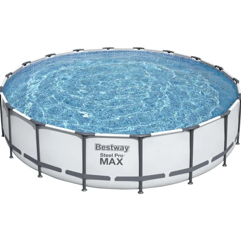 vidaXL Bestway Ensemble de piscine Steel Pro MAX 549x122 cm