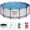 vidaXL Bestway Ensemble de piscine ronde Steel Pro MAX 396x122 cm