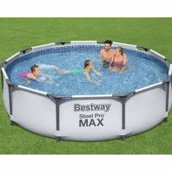 vidaXL Bestway Ensemble de piscine Steel Pro MAX 305x76 cm