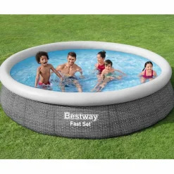 vidaXL Bestway Ensemble de piscine ronde 366x76 cm
