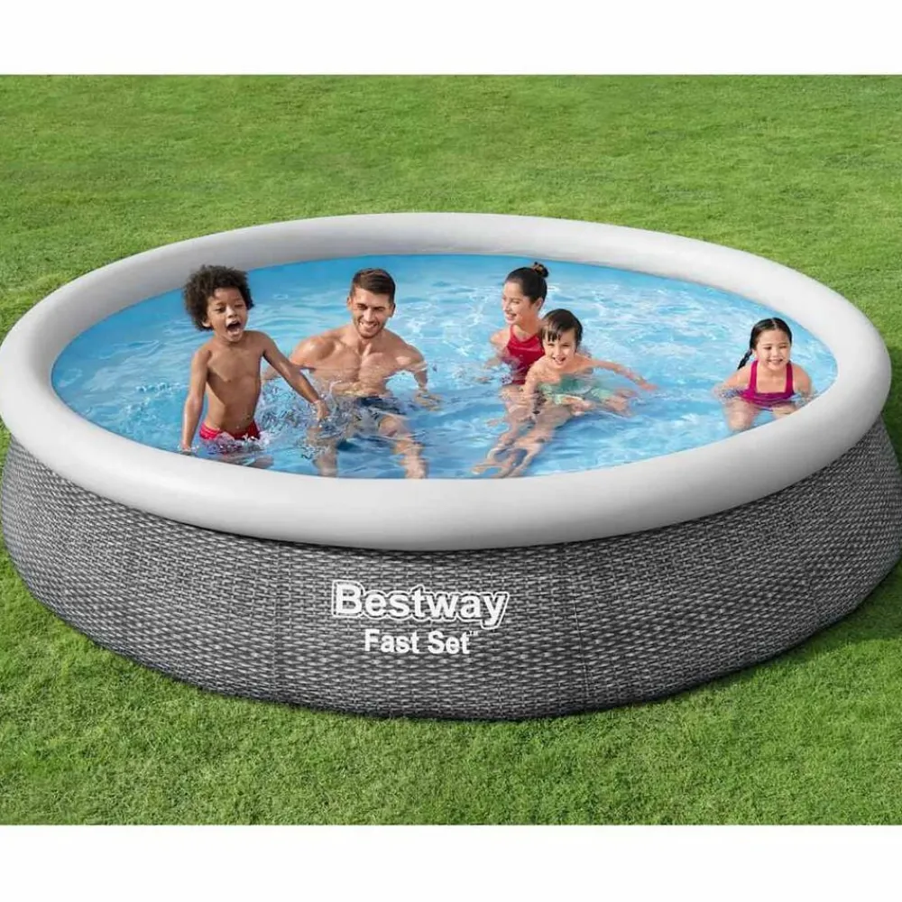 vidaXL Bestway Ensemble de piscine ronde 366x76 cm
