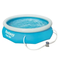 vidaXL Bestway Ensemble de piscine Fast Set 305 x 76 cm 57270