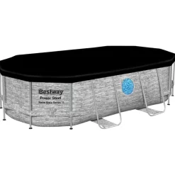 vidaXL Bestway Ensemble de piscine Power Steel 427x250x100 cm