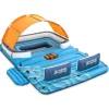 Piscine & Spa-vidaXL Bestway Île flottante 389 x 274 cm 43105