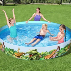 Piscine & Spa-vidaXL Bestway Piscine Dinosaur Fill'N Fun