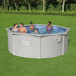 Piscine & Spa-vidaXL Bestway Piscine encadrée hors sol ronde Hydrium 360x120 cm