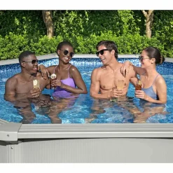 Piscine & Spa-vidaXL Bestway Piscine encadrée hors sol ronde Hydrium 360x120 cm